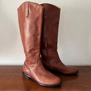 Halogen Genuine Leather Boots
